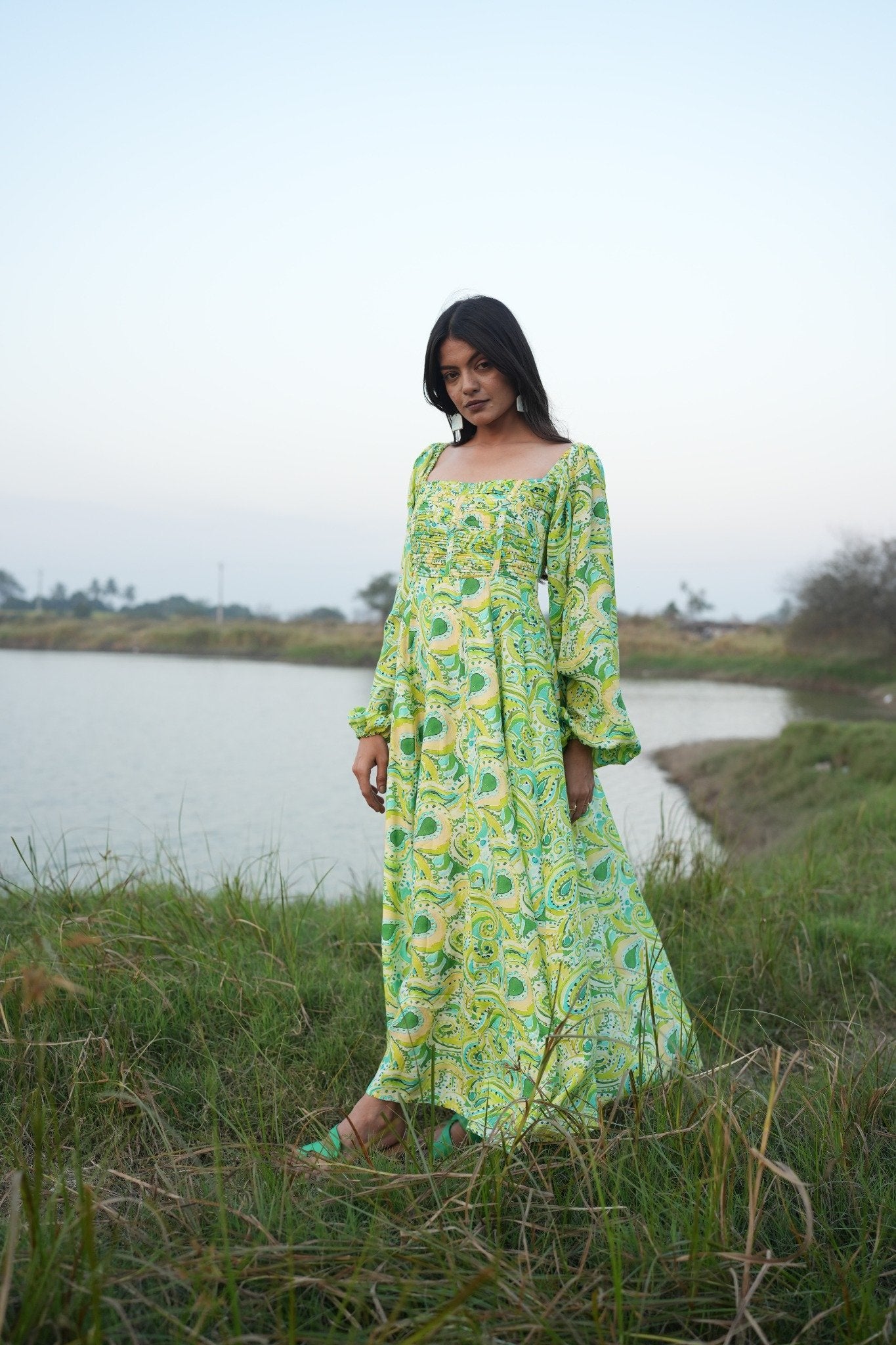 Printed Muslin Dresses – Effortless Elegance