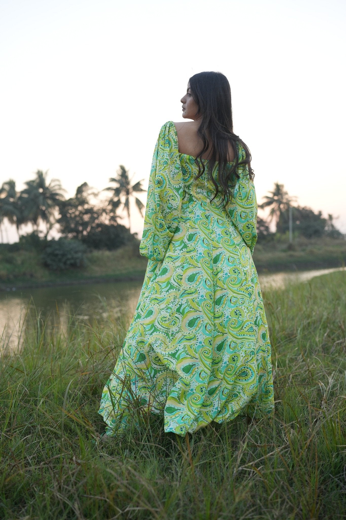 Printed Muslin Dresses – Effortless Elegance