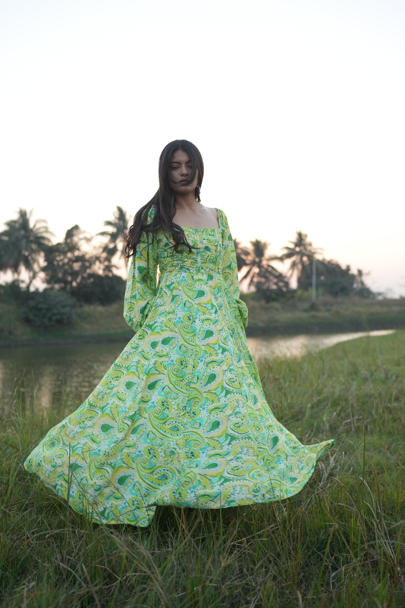 Printed Muslin Dresses – Effortless Elegance