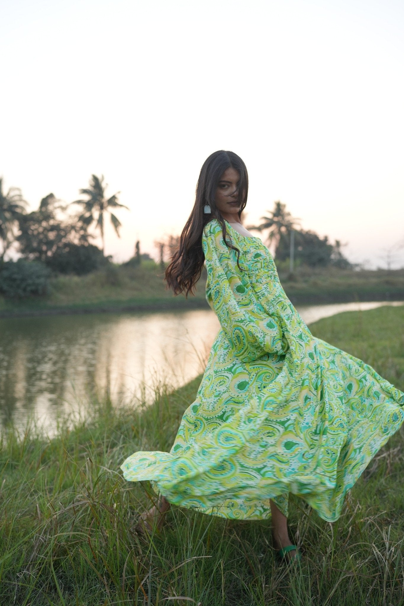 Printed Muslin Dresses – Effortless Elegance