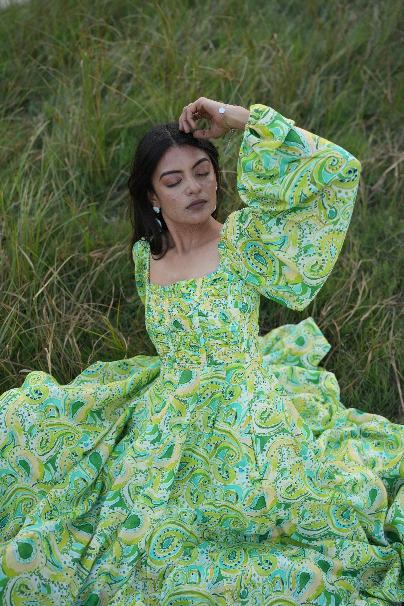 Printed Muslin Dresses – Effortless Elegance
