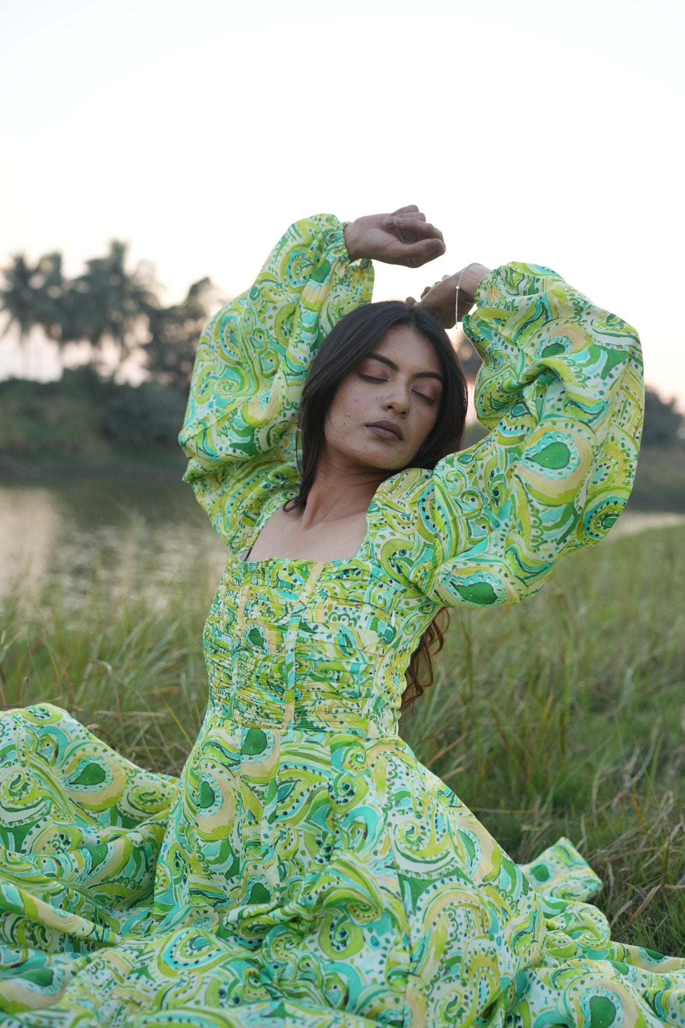 Printed Muslin Dresses – Effortless Elegance